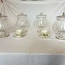Antique Apothecary large jars 4 in all,display. Image 6