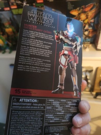 Star Wars Black Series The Bad Batch 15 Hunter Mercenary Gear Figure