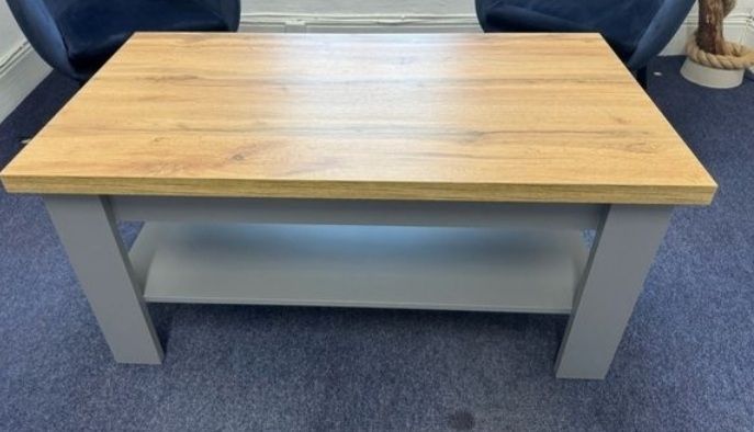 Coffee Table  ( JYSK ) Grey and Oak REDUCED!!!!