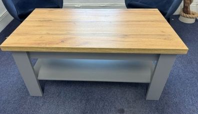 Coffee Table  ( JYSK ) Grey and Oak REDUCED!!!!