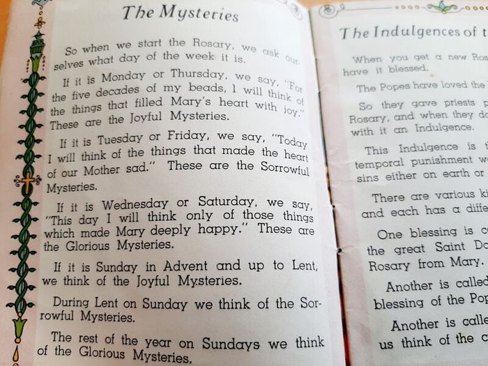 Vintage Mysteries of the Rosary