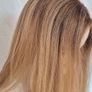 100% human hair Topper Image 4