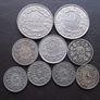 A Lot of 9 coins from Switzerland (1883-1981) Image 4