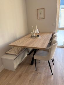 Oak dining table