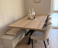 Oak dining table