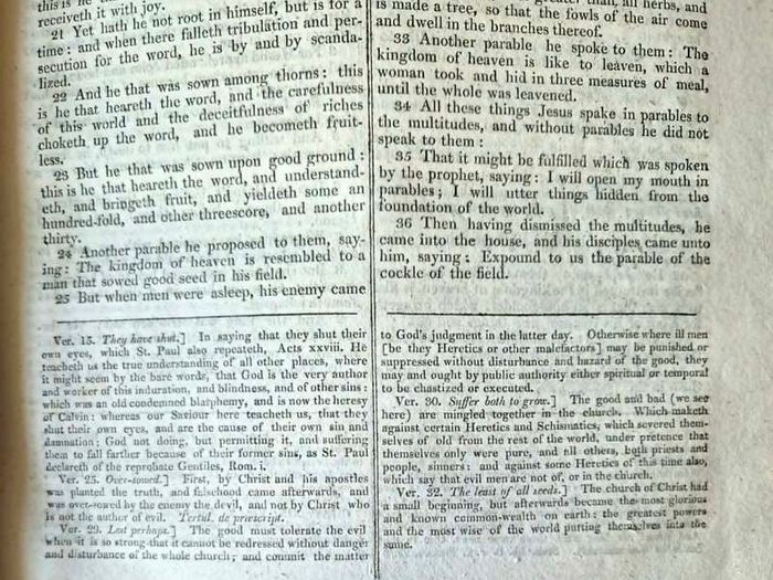 James A. M Namara. Controversial Rhemish Bible. Ireland, Cork City, 1818. The New Testament, Translated From The Latin Uulgate, First Published At The English College, At Rheims, A. D. 1582