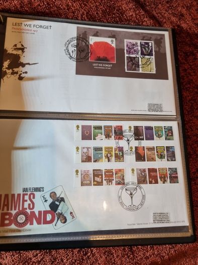 Mint UK FDC album