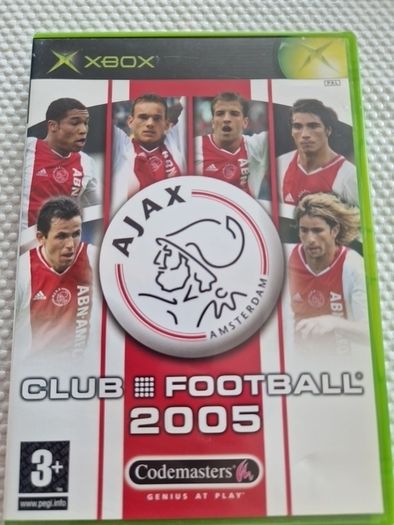 Ajax Club Football 2005 xbox Original games Original