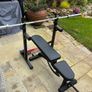 Home Gym Set-Up (Bench, Rack, Olympic Barbell) Image 3
