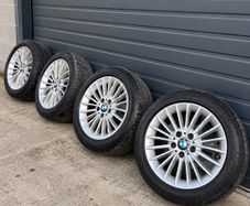 17" BMW 5x120 Alloys + Tyres