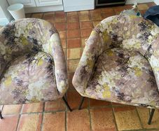 Two chairs  free Dublin 18 shankill near bray.  Dimensions 77 x65 wide and height 60 so not big both fitted jn my hatchback