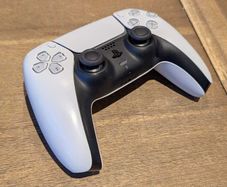 PS5 Dualsense V2 White Controller (Rev 5 controller) - LEFT Stick upgraded to TMR - #397