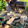 2 year old Evoloution mitre saw - perfect working condition Image 8