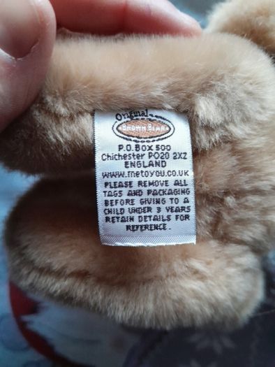 "Me to you" and "original brown bear" bears