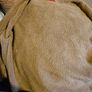 HUGO BOSS Men Dark Tan Faux Sheepskin & Fleece Jacket Coat Image 4