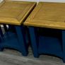 Royal Marine Blue Lamp tables Ex display x 2 Image 4