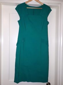 Beautiful Green Dress Size 12 by Roman