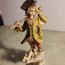 Rare find Vintage Depose Italy Shepherd Boy on a Pedestal with Dog Figurine by Fontanini, 277 Polymer Resin Collectible Figurine Collection. Image 2