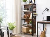 Rustic Bookcase 4 shelves