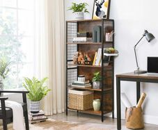 Rustic Bookcase 4 shelves