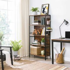 Rustic Bookcase 4 shelves