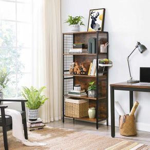 Rustic Bookcase 4 shelves