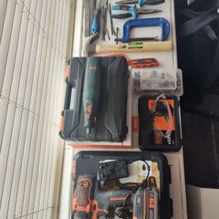 Different power and hand tools big set
