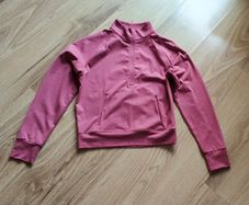 Funnel Neck Half Zip Yoga Top