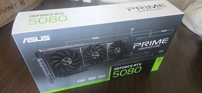 Rtx5080 Asus prime 16gb DDR7 New