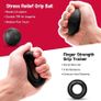 Grip Strengthener Forearm Strengthener Hand Grips Strengthener Kit - 5 Pack Adjustable Resistance Image 4
