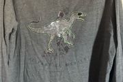 River Island dark grey silver sequin dinosaur size UK20 EU46/48 Postage included