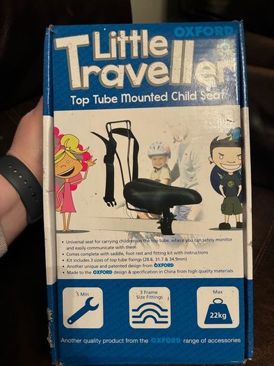 little traveller  kids bike seat