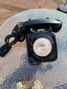 Vintage P&T Rotary Dial Telephone