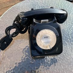 Vintage P&T Rotary Dial Telephone