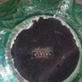 Murano Glass Green Vintage Fruit Bowl Perfect Condition Image 4