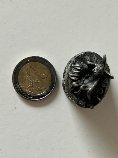 Vintage Pewter Tooth Fairy Wee Box