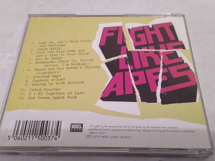 Fight Like Apes Cd