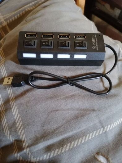 4 Port USB Tower