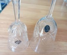 3 Vintage Crystal Candle  Snuffers