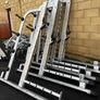 Indigo fitness old school olympic power rack and bench Image 7