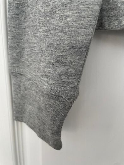 Vintage - Express Grey Sweatshirt - Silver Foil Design (Size S)