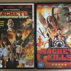 Machete [2010] & Machete Kills [2013] Danny Trejo [Movie DVDx2]