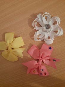 Girls occasion hair clips