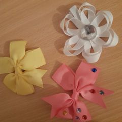 Girls occasion hair clips