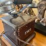 Antique Burgunder Paris c1910 Crank Telephone Image 9