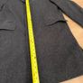 Jeff Banks London Wool Rich Overcoat Grey Mens Large L Smart Formal Winter Coat Image 2