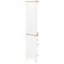 Corner Cabinet 59x36x180 cm Solid Oak Wood Image 6