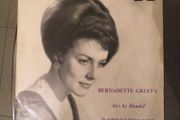 LP  bernadette Greevy .....   Airs by Handel