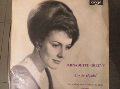 LP  bernadette Greevy .....   Airs by Handel