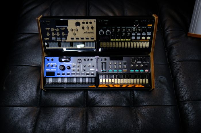 Korg Volca Rack with four modules